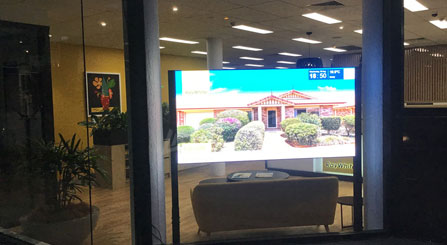 Дисплей плаката СИД с высокой яркостью 5000 ниц для окна розничного магазина в Австралии