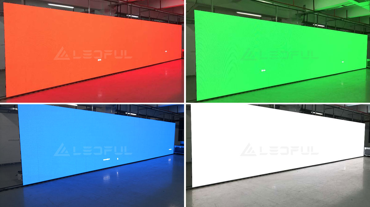 LED экран дисплея RGBW