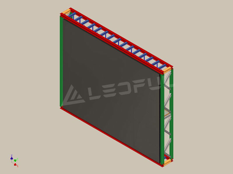 How to Install LED Display with Structure Frame