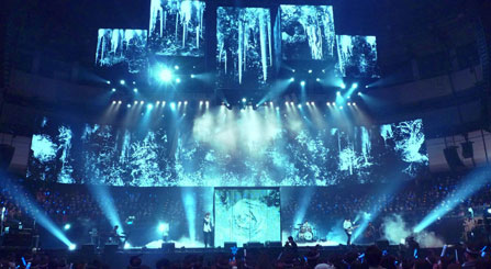 концерт китайских гигантов, используемый для аренды видеоэкранов LED