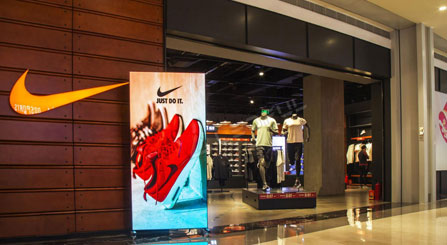 Светодиодный плакат для Nike