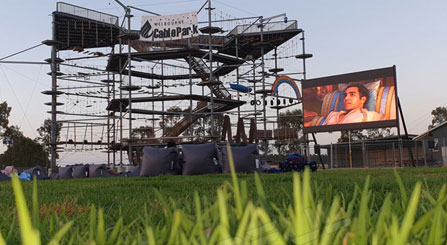 видеоэкраны LED, установленные в 6 крупнейших кабельных парках Австралии